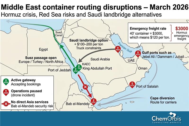 Hormuz - gulf - ports - Red sea- suez